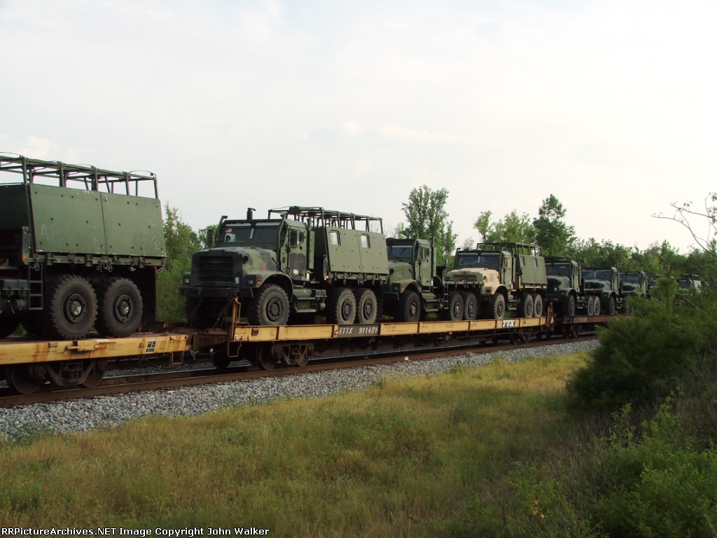 More 7830 northbound load